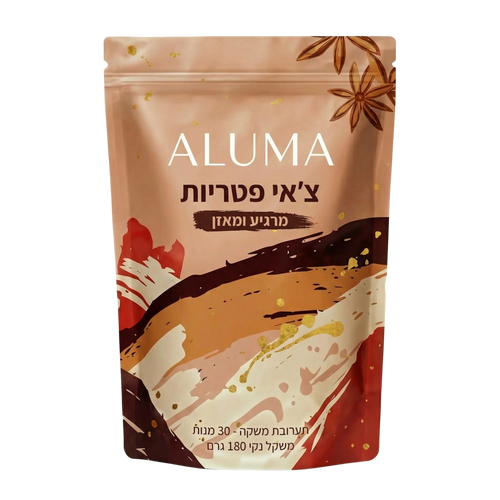 ALUMA - צ׳אי פטריות להגברת האנרגיה והריכוז